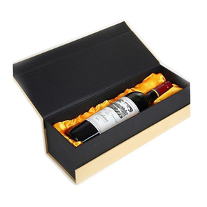 Cajas de Regalo para Vino Tinto y Ron, Elegantes, Recicladas, con Cierre Magnético, Personalizables con Logotipo, Ideales para Regalos de Cumpleaños, Venta al Por Mayor - Product Image 2