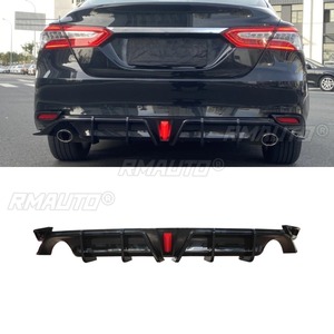 <b>Car</b> Rear Bumper Lip Rear Bumper Splitter <b>Diffuser</b> Bumper Protector Guard Body Kit For Toyota Camry 2018-2022 <b>Car</b> Accessories - Product Image 2