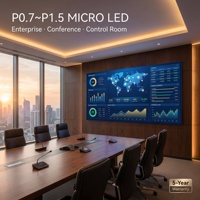 Pantalla LED COB de Lujo para Salas de Exhibición, 163 Pulgadas |   Pantalla de Galería Automática UHD P0.93 MicroLED |   Imágenes Cinematográficas |   Garantía de 5 Años