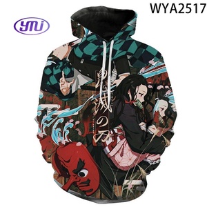 Cappotto <span class=keywords><strong>Anime</strong></span> Kimetsu no Yaiba 25 stili Pullover con cappuccio da uomo inverno maniche lunghe top con cappuccio - Product Image 6