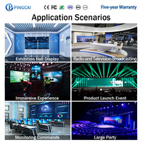 Pantalla LED de Alquiler Serie RM, Panel LED P3.91 para Interiores y Exteriores, Video Wall para Eventos y Publicidad, Aluminio Fundido a Presión