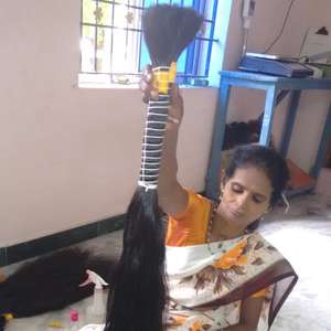 100% naturel Unweft cheveux Bundle Unwefted extensions de cheveux humains pour tressage non traité humide et ondulé en vrac sans trame cheveux en vrac - Product Image 1