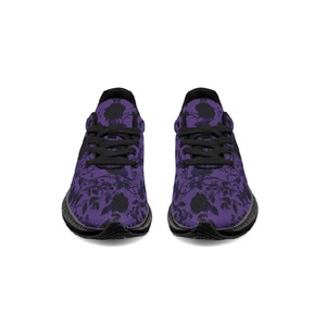 Zapatillas Deportivas al por Mayor de Fábrica, Zapatillas Personalizadas Amethyst Rose Romance para Mujer, Ligeras y Casuales para Caminar - Product Image 4