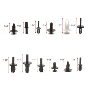 385 mảnh lai cơ thể đẩy Pin đinh tán bội cửa TRIM Bảng điều khiển người lưu giữ Fastener Kit các loại xe Fastener Clip Nylon - Product Image 6