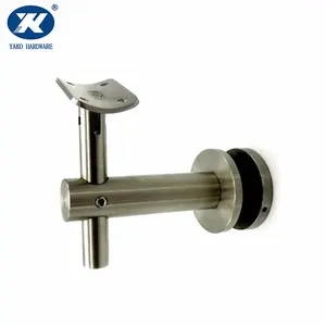 stainless steel stair handrail accessories Adjustable glass handrail bracket