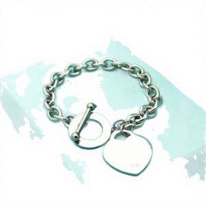 Bracciale di Lusso in Acciaio Inossidabile con Design a Lettere Smaltate, Catene alla Moda per Uomo - Product Image 5