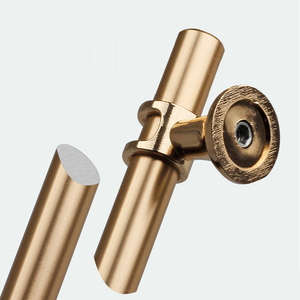 Meilleure vente poignées de meuble modernes 1600mm tiroir or espacement 480mm poignées d'armoire en aluminium bon marché dans la cuisine - Product Image 3