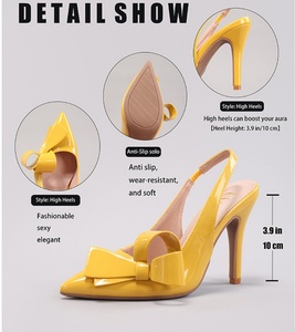 Nouveautés Printemps-Été - Nouveaux Arrivages : Chaussures d'extérieur rouges sexy à bout ouvert, à talons fins et bout rond - Style Rouge - Product Image 6