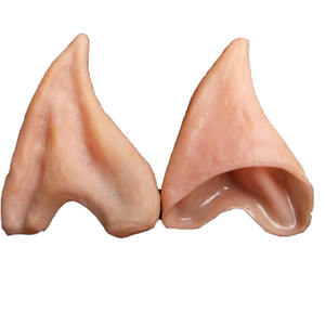 Orejas de Elfo de Látex, Orejas de Elfo Cortas sin Perforación, Orejeras para Niñas y Hombres, Disfraz de Elfo para Halloween - Product Image 2