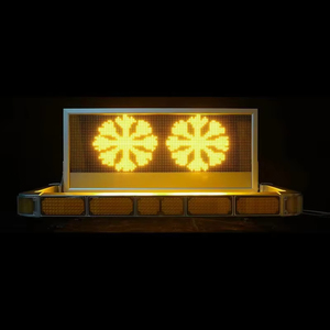 Senken Véhicule Voiture Toit Monté D'urgence Clignotant Pliable Trafic Message Signe Conseil LED Barre Lumineuse Avertissement Clignotant Affichage - Product Image 4