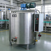 Nouveau réservoir de stockage de chocolat de 1000 L, chauffage électrique, machine de mélange industrielle alimentée par prise, agitateur, contrôle automatique de la température