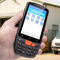 Lecteur de codes-barres 1D 2D sans fil Android IP65, appareil mobile portable, PDA industriel pour l'inventaire physique et la gestion des stocks