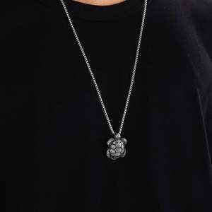 จี้รูปเต่าสุดสร้างสรรค์แบบย้อนยุคสำหรับสุภาพบุรุษ - Product Image 3