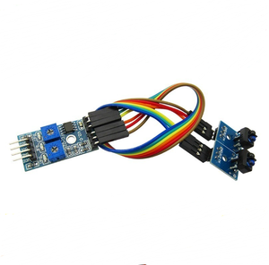 Module de détection de ligne noir et blanc à 2 canaux, module de traçage intelligent spécial pour voiture - Product Image 1