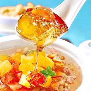 جيلي السكر البني من هوانغلاوو سيتشوان خالٍ من الدهون وحلوى صينية منعشة للسفر وشاي ما بعد الظهيرة 236 جرام - Product Image 1