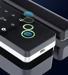 Tuya – serrure de porte en verre, application de télécommande, empreinte digitale, mot de passe, déverrouillage de porte en verre numérique - Product Image 4