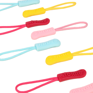 سحاب بديل مخصص للملابس مصنوع من البي في سي مع حبل سيليكون للحقائب - Product Image 6