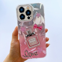 Étui de téléphone de luxe en acrylique avec diamants pour Samsung S24, coque antichoc style Ins pour femmes pour Samsung S25