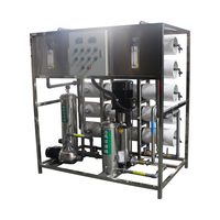 Pabrik Desalinasi Air Payau 5T/H Sistem Filtrasi Air Industri Mesin Reverse Osmosis untuk Irigasi Pertanian