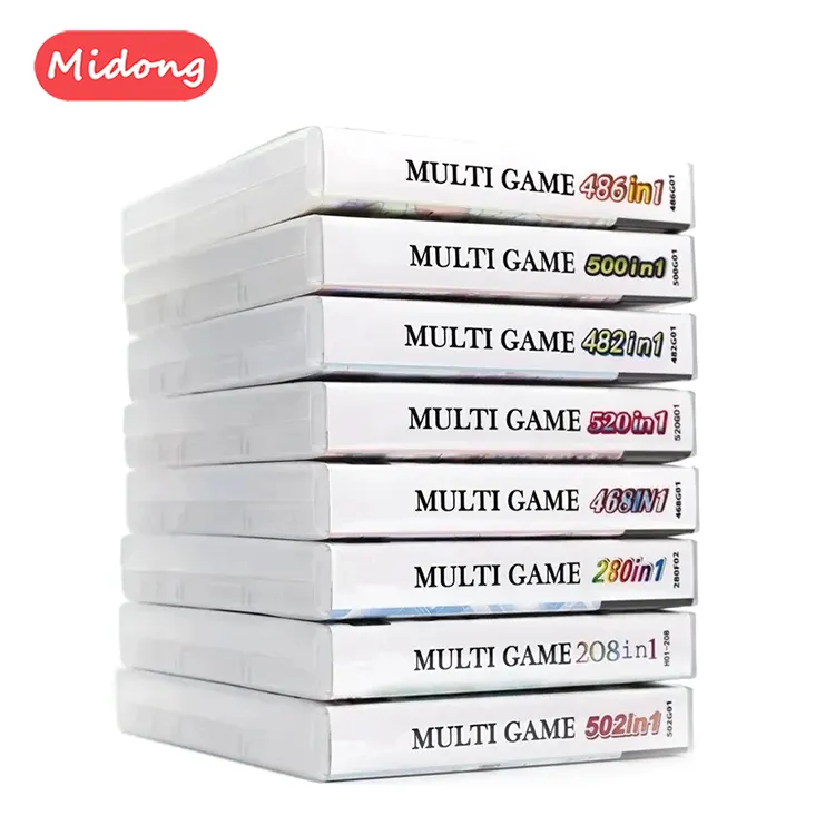208 in 1 520 in 1 DS-Spiele kassette Videospiel konsolen karte All-in-1-Verbund karte mit Box für NDS 3DS 2DS