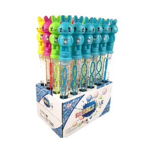 Pistolet à bulles en plastique PC <span class=keywords><strong>de</strong></span> grande taille 36 cm, vente chaude Meiran, nouveaux jouets flash d'extérieur, unisexe, adultes, enfants, jeu amusant, marchés nocturnes - Product Image 2
