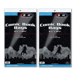 Sacs de bande dessinée actuels refermables écologiques Sacs de bande dessinée Sac de rangement anti-poussière et anti-humidité - Product Image 2