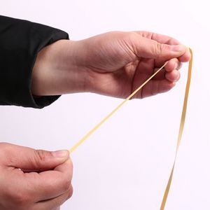 Bande de caoutchouc élastique naturel <span class=keywords><strong>plat</strong></span> sans couture, vente en gros d'usine, 3mm-1.2mm pour maillots de bain/Fitness/accessoires de sport - Product Image 6