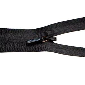 Pantalon de robe à queue fermée en nylon 3 # avec fermeture à glissière en laiton sur le côté invisible Qipao Accessoires de vêtement Matériau en alliage plastique - Product Image 1