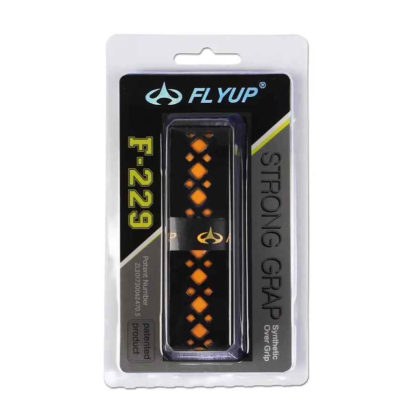 FLYUP F-229 Thick OverGrip tennis golf grip para fábrica por atacado Sticky EVA Thickness1.2mm Largura 18mm