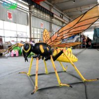 Parc d'attractions Gecai Animatronic Usine de maquettes de fourmis volantes grandeur nature