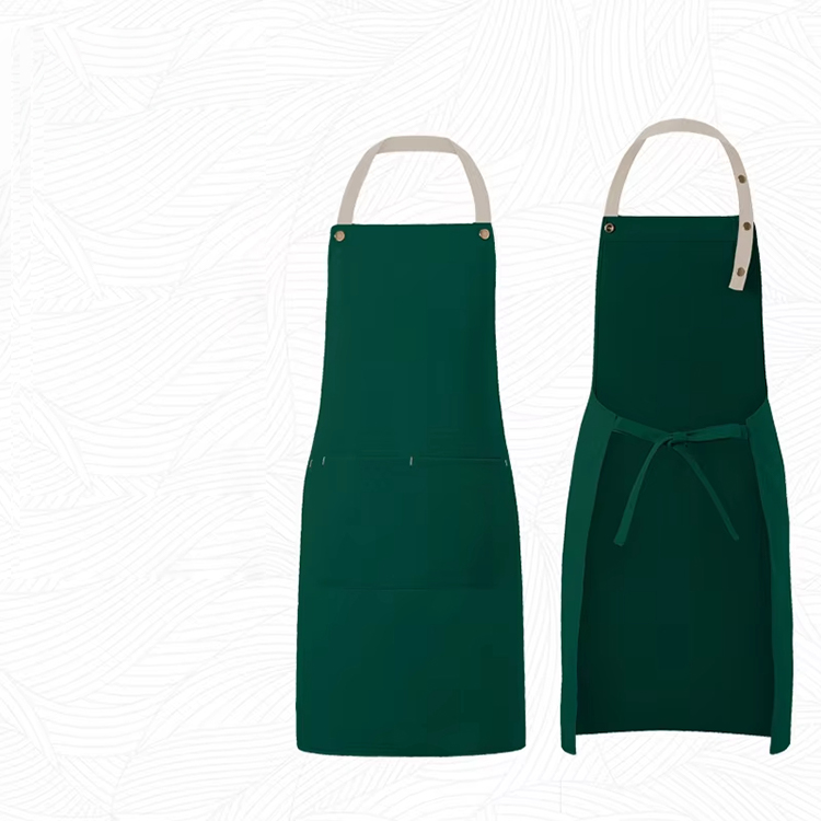 Dark green yl 613 apron