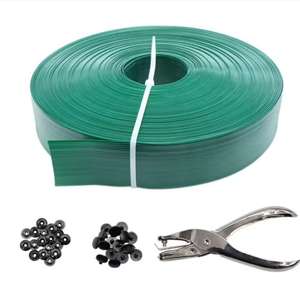 Panel de Pvc Lamelle paneles rígidos listones para pared de límite de 8 pies recubierto de Pvc galvanizado en caliente valla de enlace de cadena cinta de privacidad - Product Image 1