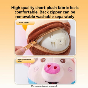 Electric Jumping Ball <strong>Dogs</strong> Self-Entertaining Gadget <strong>Singing</strong> Function USB Rechargeable Plush Piggy Durable Energy-Consuming <strong>Toy</strong> - Product Image 3