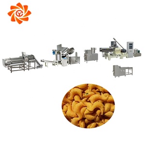 Nueva línea de producción automática de chips de maíz <span class=keywords><strong>Doritos</strong></span>, equipo de procesamiento de alimentos diésel/a gas, extrusora de Bugles - Product Image 6