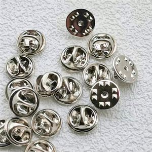 Wholesale Gold Nickel Plated <b>Metal</b> Butterfly Clutch Clips Rubber Clutch <b>Pin</b> Back Enamel <b>Pin</b> Lapel <b>Pin</b> Clutch - Product Image 3