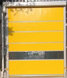 Tự Động Pvc Nhựa Tốc Độ Cao Rolling Shutter Cửa Cho Kho Với Clear View - Product Image 4