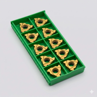 High Precision 22ER 27ER API Threading Inserts for Oil & Gas Drill Pipe Machining