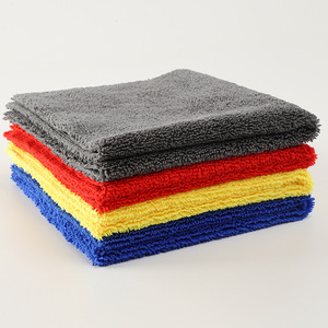 Wholesale Eco-Friendly Square Microfiber Towel Kitchen Cleaning <strong>Cloths</strong> Non-Abrasive Reusable Washable - Product Image 4