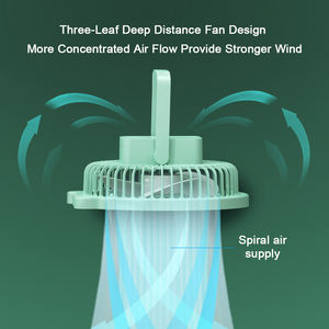 Nuevo Ventilador Mini Recargable para Exteriores 2025, Nuevo Diseño, Lindo Ventilador USB Portátil con Luz LED de Plástico, en Inglés, para el Verano - Product Image 5