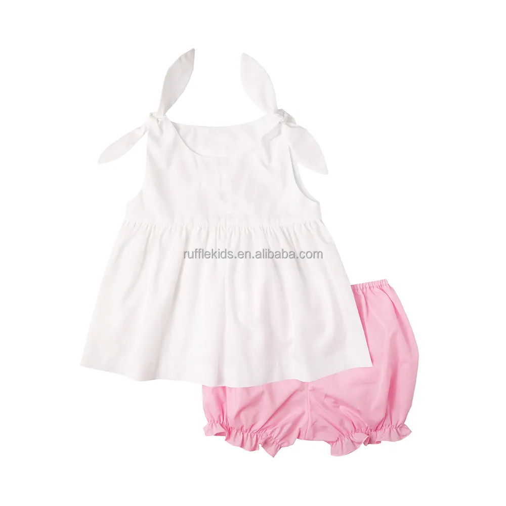 Monograma hermana vestido a juego mameluco personalizado niños bordado espacios en blanco bebé niñas conjuntos de ropa