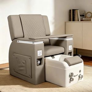Sillón de Pedicura Eléctrico Multifuncional de Lujo para Manicura y Pedicura, Reclinable y Ajustable, con Masaje - Product Image 4