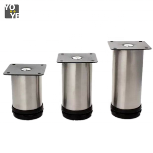 Gambe per mobili da tavolo regolabili cromate per piedini del divano - Product Image 2