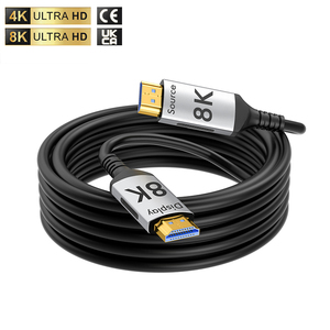 Câble <span class=keywords><strong>HDMI</strong></span> 8K de <span class=keywords><strong>haute</strong></span> <span class=keywords><strong>qualité</strong></span> certifié Ultra <span class=keywords><strong>haute</strong></span> vitesse prend en charge 4K 120Hz 8K 60Hz <span class=keywords><strong>HDMI</strong></span> combinaison de conducteurs de fibre optique Audio - Product Image 4