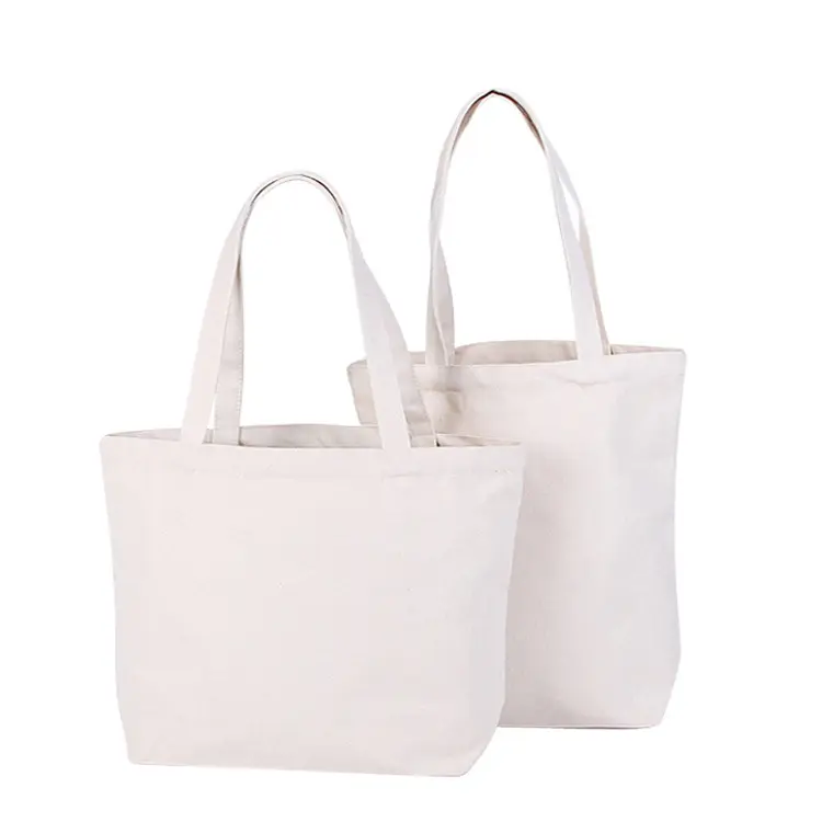 DIY em branco saco de compras Da Lona Saco Tote Sorteio Logotipo Personalizado
