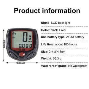 Wireless Waterproof Bicycle <strong>Computer</strong> Multifunction Bike Speedometer Stopwatch and Odometer Sensor for <strong>MTB</strong> Cycling Accessories - Product Image 1