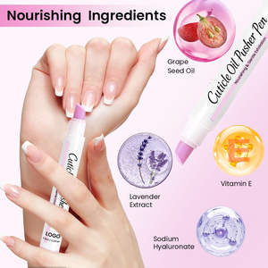Private Label Clean <b>Cuticle</b> Line <b>Remove</b> Hangnails Dead Skin No Spill Deep Hydrate Soften Nourish Vitamin E <b>Cuticle</b> Oil Pen - Product Image 3