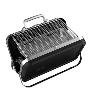 Mini-<span class=keywords><strong>valise</strong></span> Design pour 2 personnes, <span class=keywords><strong>Barbecue</strong></span> en plein air, Portable, pliable, en acier inoxydable, <span class=keywords><strong>Barbecue</strong></span> au <span class=keywords><strong>charbon</strong></span> <span class=keywords><strong>de</strong></span> <span class=keywords><strong>bois</strong></span> - Product Image 2