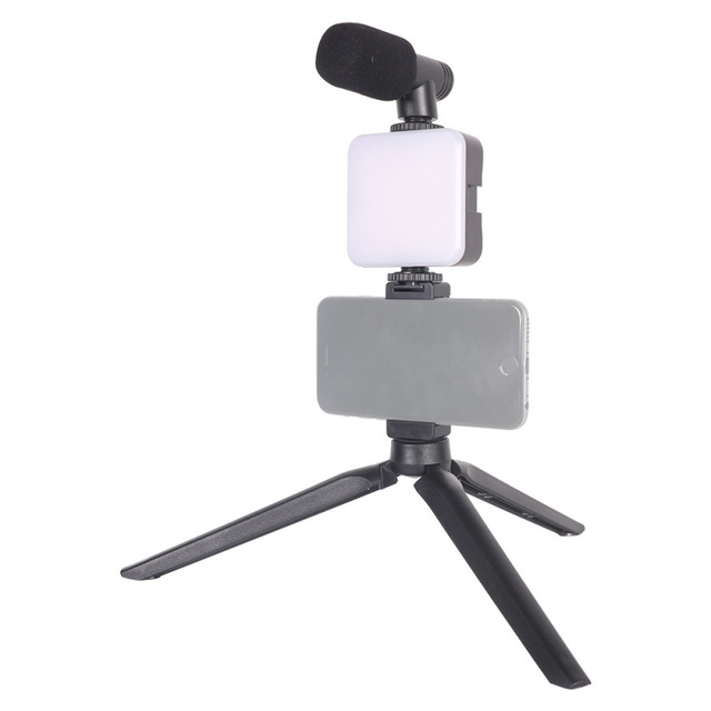 AY49 Portable Mini Beauty Photography Light Kit for Mobile Phones & Desktop for Live Streaming & Selfie Lazy Streaming Equipment