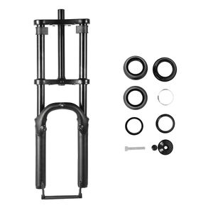 Vélo électrique QMWHEEL V20 Pro avec pneus larges, fourche avant de vélo de montagne à suspension, livraison rapide depuis un entrepôt européen. - Product Image 3