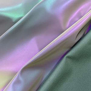 Светоотражающая переливающаяся искусственная кожа из полиуретана для сумок и клатчей, не скатывается, толщина 0,8-1,0 мм, аксессуары - Product Image 5